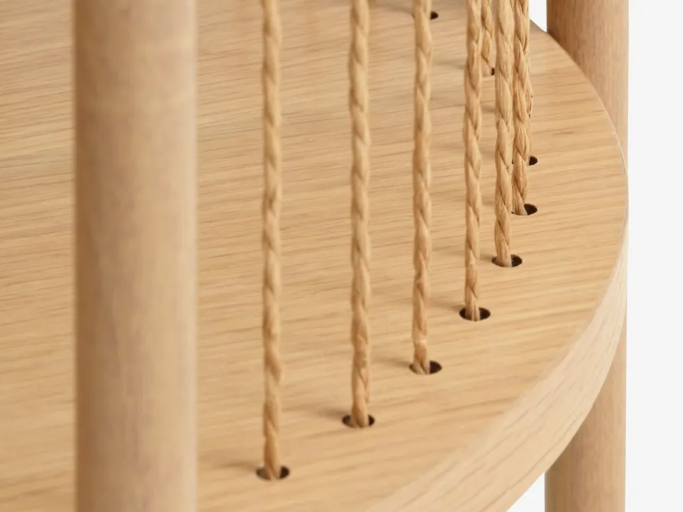 Kredens SNESLEV 2 shelves kolor dębu