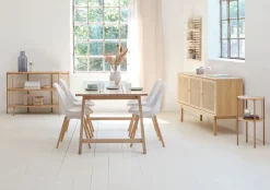Kredens SNESLEV 2 shelves kolor dębu