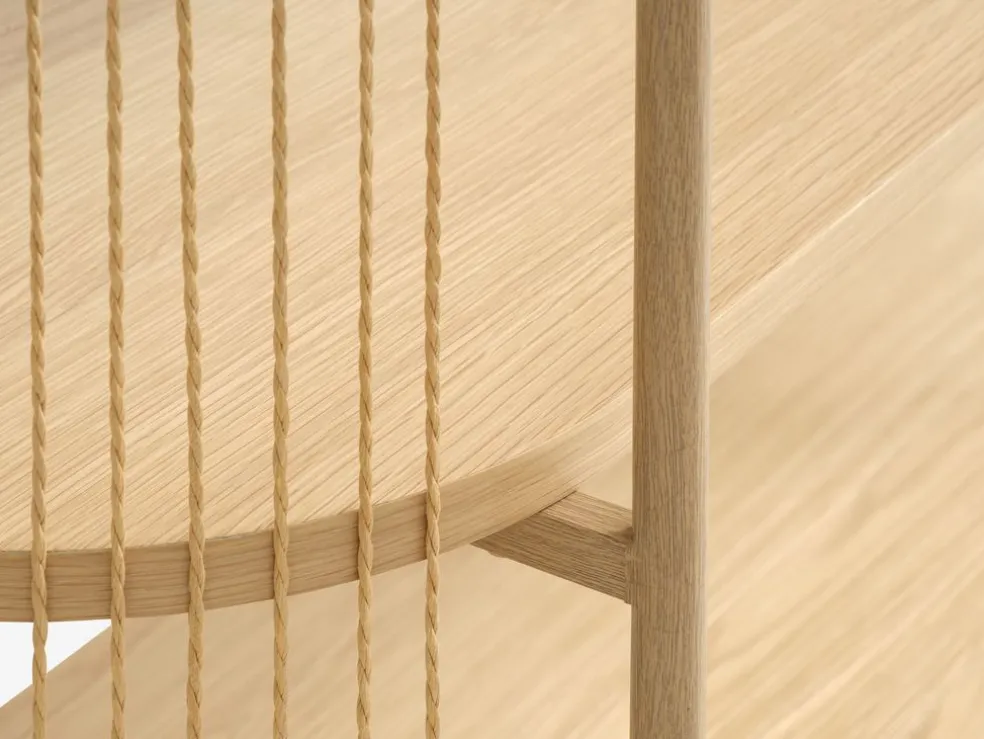 Kredens SNESLEV 2 shelves kolor dębu