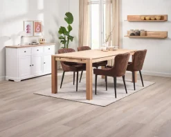 Kredens VISLINGE 3 drzwi 3 szuflady naturalny/biały