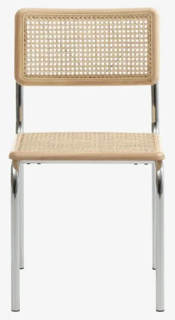 Krzesło HASSING rattan/chrom