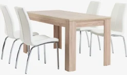 Krzesło HAVNDAL biały/chrom