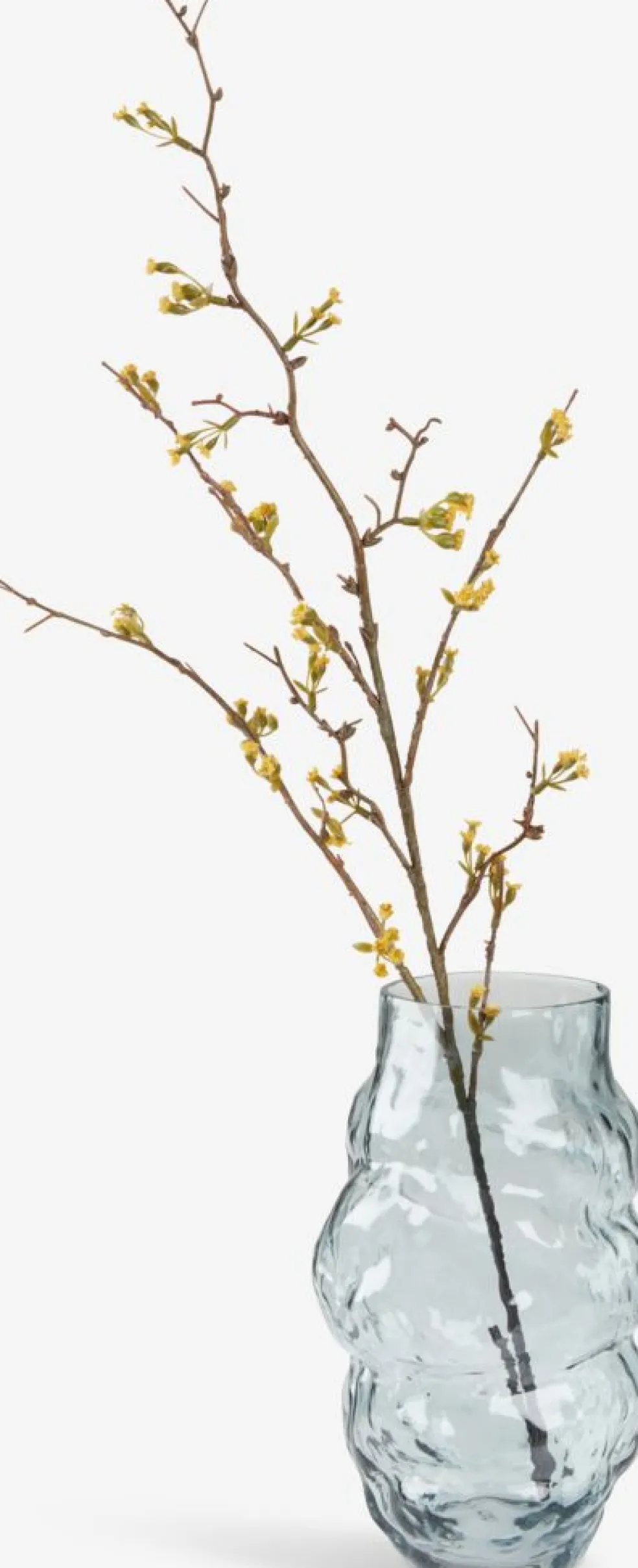 Kwiat sztuczny INGVALD W90cm żółty