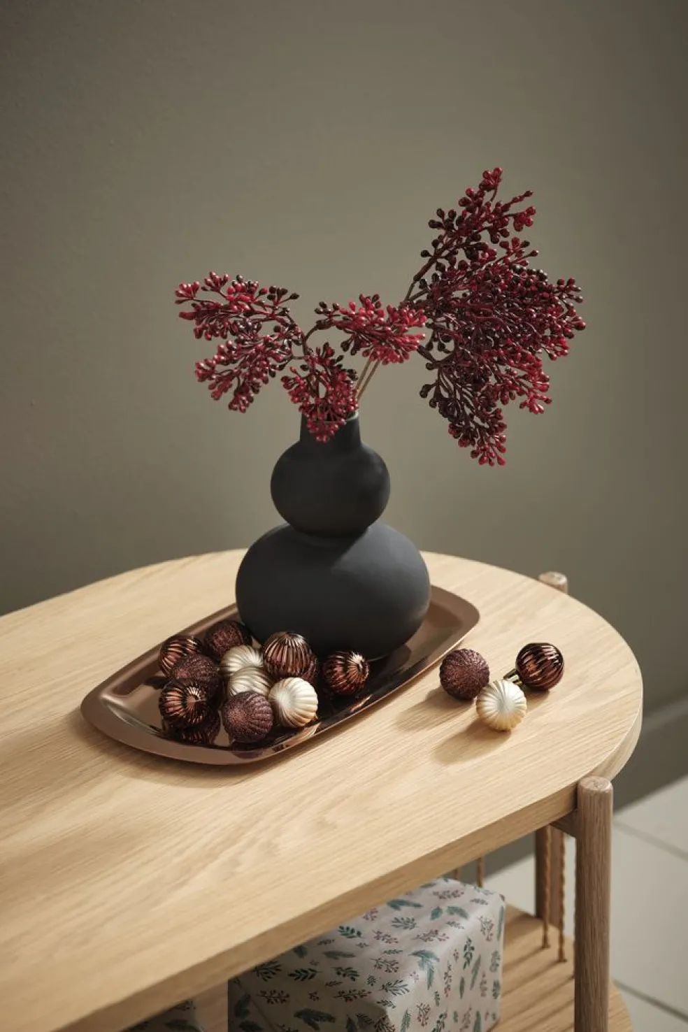 Kwiat sztuczny JUL W33cm czerwony