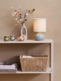Kwiat sztuczny LAUST W38cm szary
