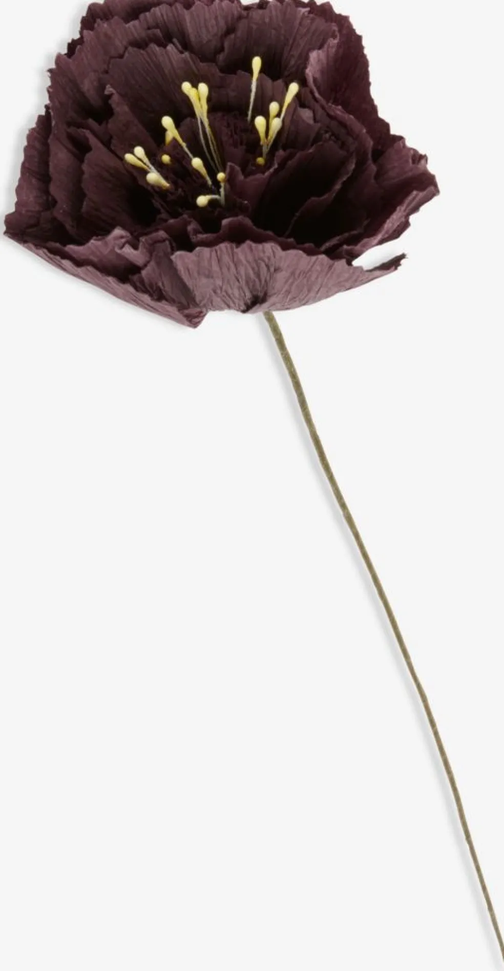 Kwiat sztuczny PER W40cm fioletowy