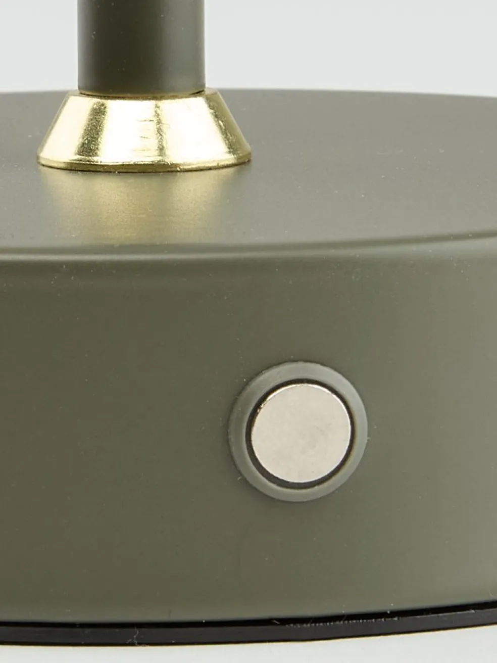 Lampa na baterie KENT Ś16xW25cm zielony sterowana dotykiem