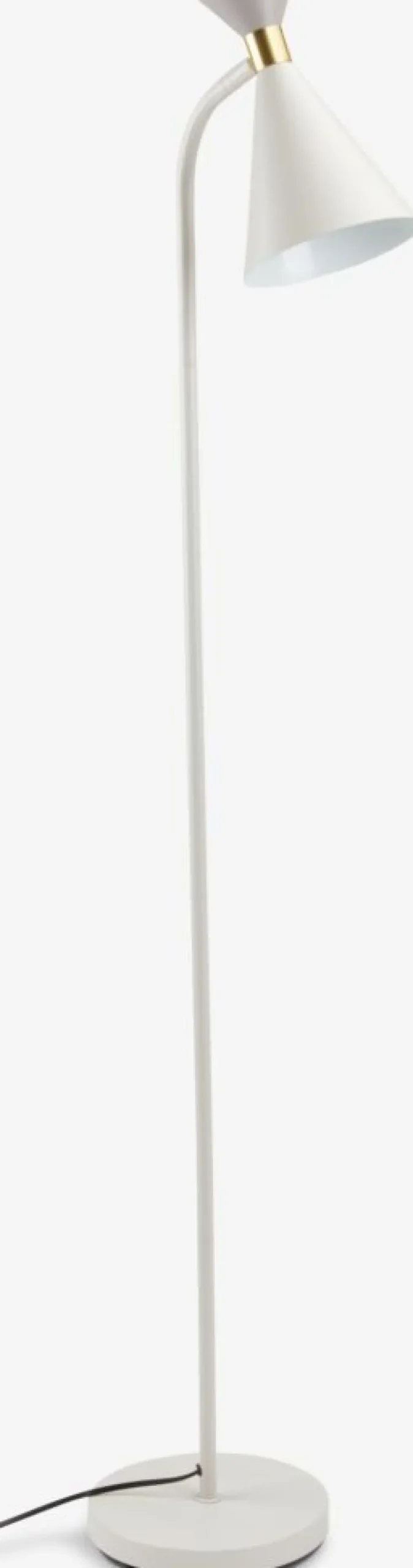 Lampa podłogowa JONATHAN Ś22xW138cm beżowy/szary