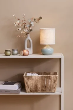 Lampa stołowa EIVIN Ś15xW25cm porcelana
