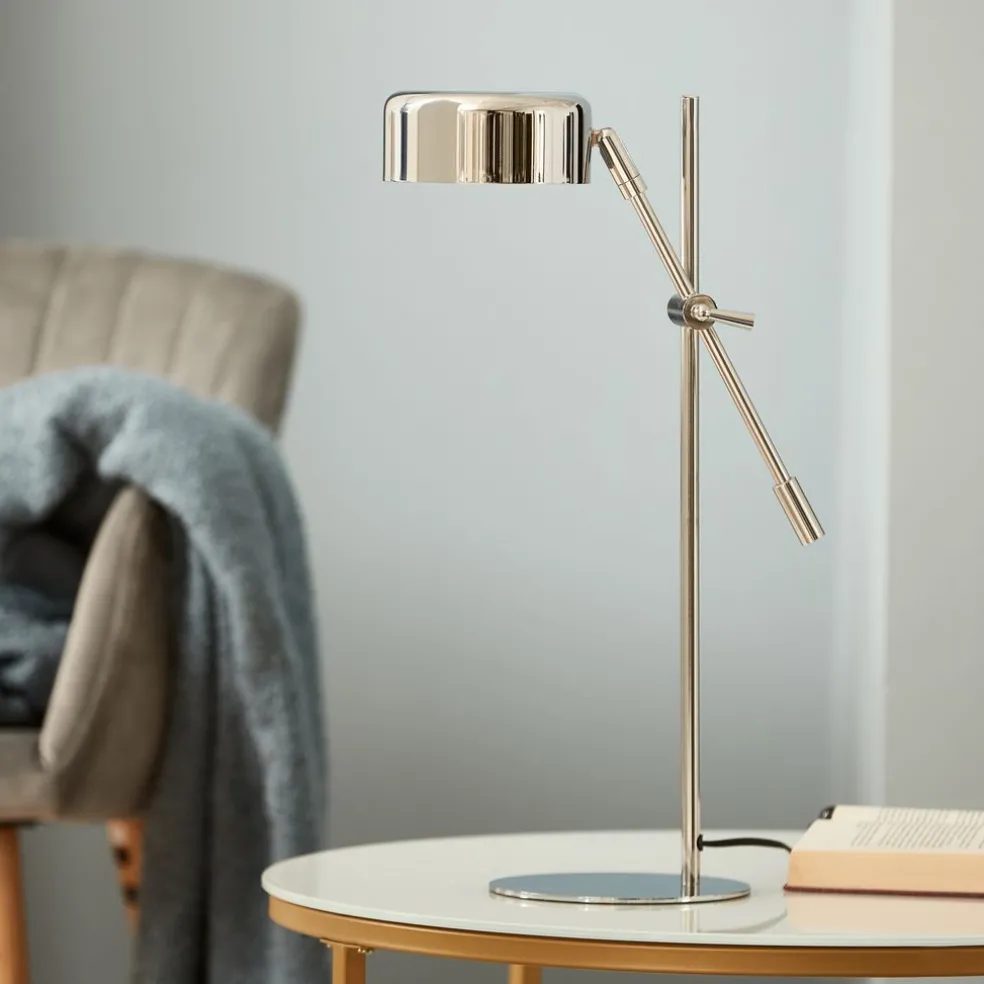Lampa stołowa ISAK S16xD42xW49cm chrom