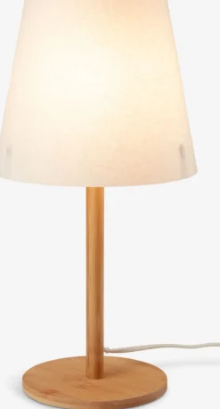 Lampa stołowa JULIUS Ś19xW39cm naturalny