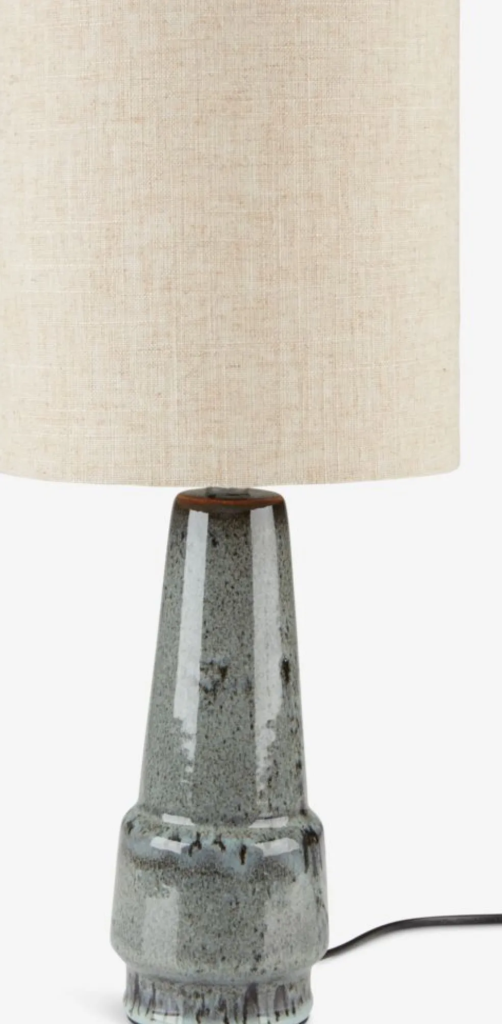 Lampa stołowa VIGGO Ś21xW47cm szary