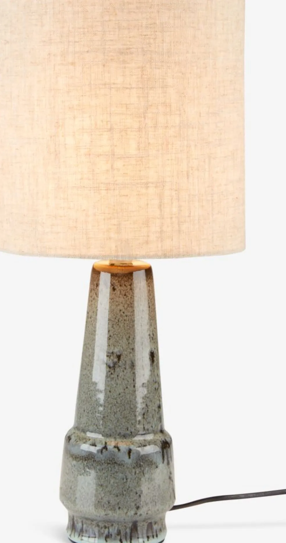 Lampa stołowa VIGGO Ś21xW47cm szary
