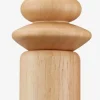 Lampa wisząca ASMIND Ś8xW13cm drewno