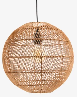 Lampa wisząca HAAKON Ś35cm rattan