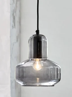 Lampa wisząca KORNELIUS Ś20xW22cm szkło