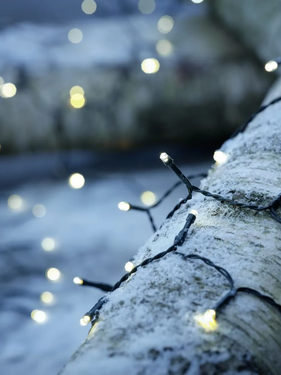 Lampki choinkowe BAUGE D195cm 40LED wyłącznik czasowy