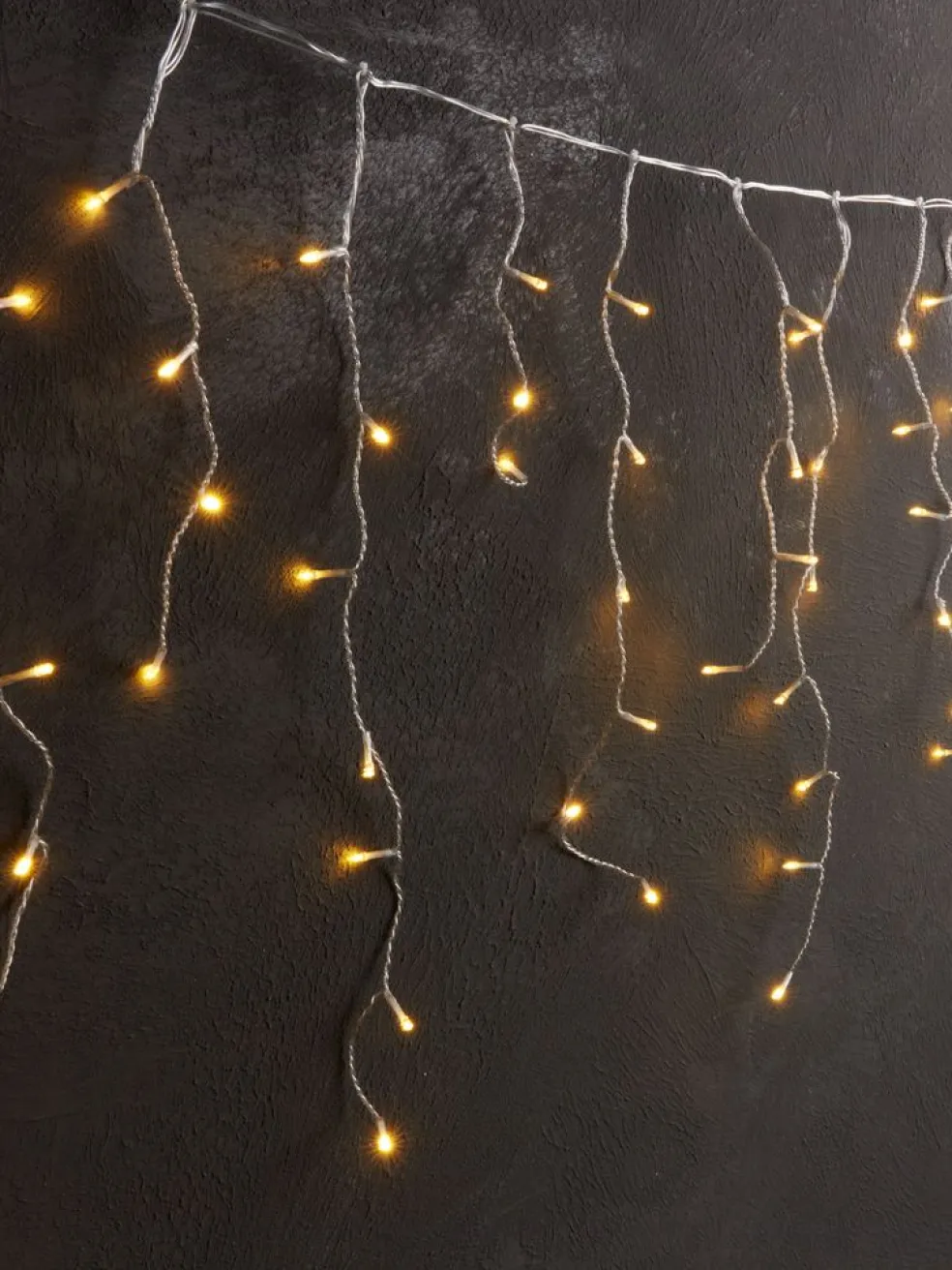 Lampki choinkowe ELDE sopel 240LED z wyłącznikiem czasowym