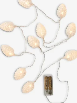 Lampki choinkowe LED OPALIT 10 LED szyszki wyłącznik czasowy