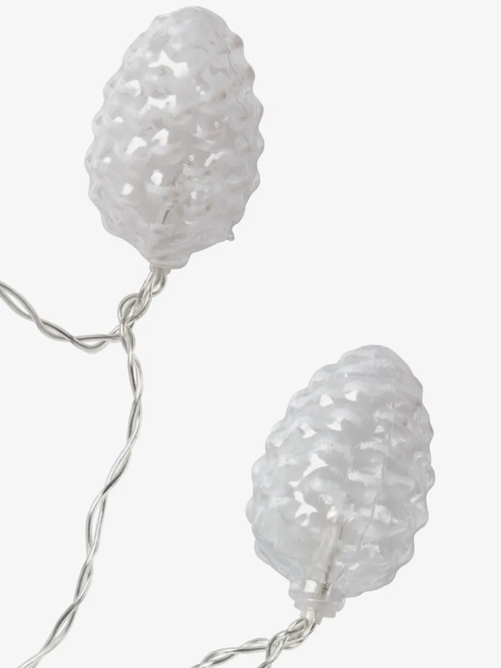 Lampki choinkowe LED OPALIT 10 LED szyszki wyłącznik czasowy