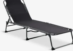 Leżak HALDEN S60xD189 czarny