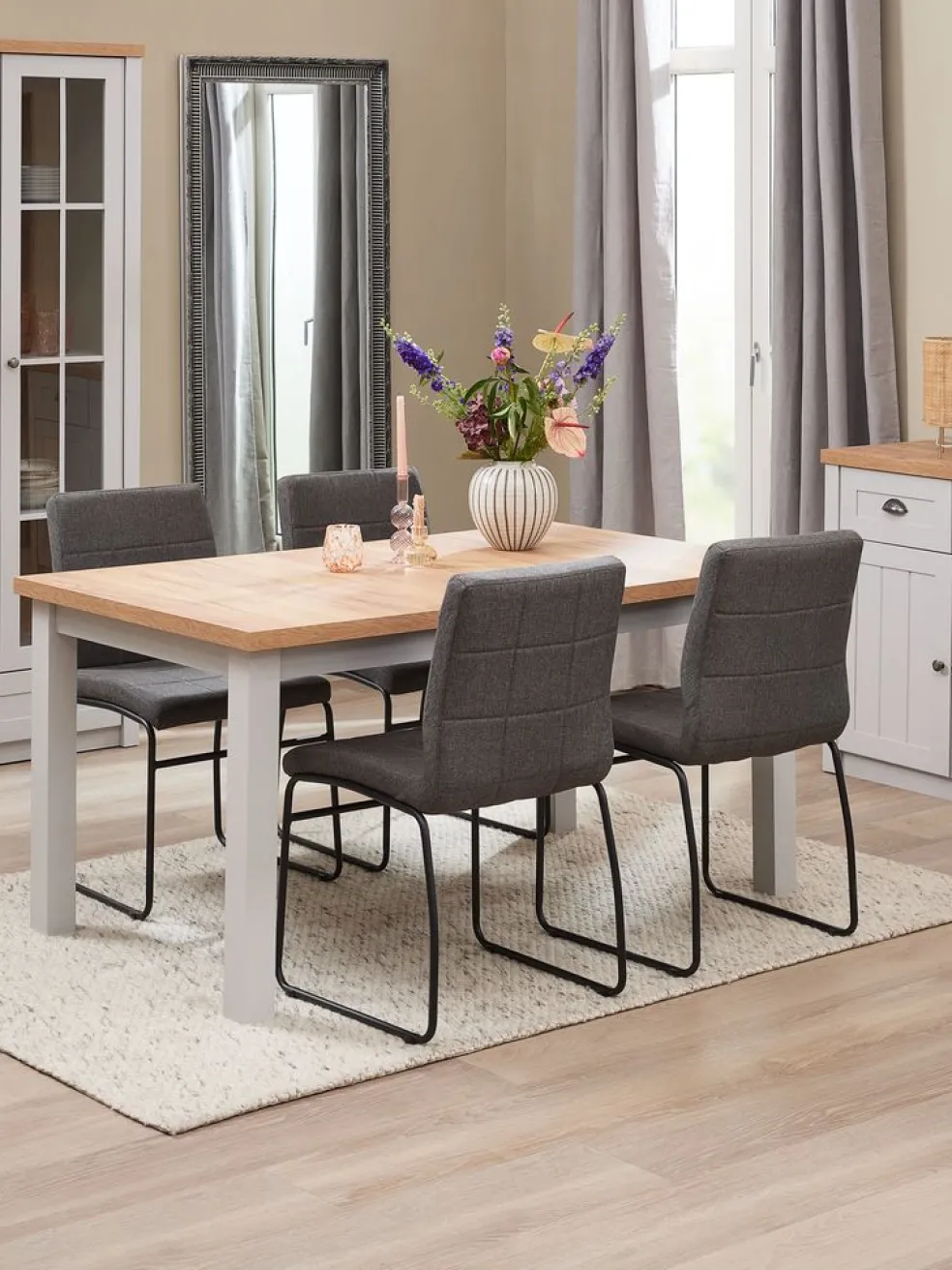 Lustro DIANALUND 78x180 srebrny