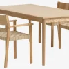 MARSTRUP D190/280 stół dąb + 4 VADEHAVET krzesła dąb