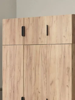 Nadstawka JENSLEV 144x40 3 drzwi kolor dębu