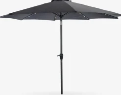 Parasol ASKIM Ś300 LED szary