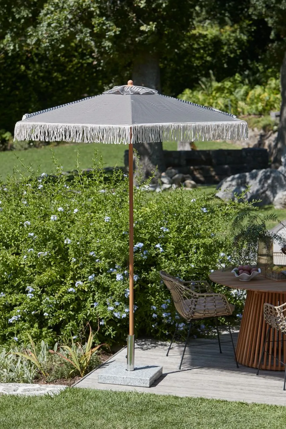 Parasol IBSTED Ś200 beżowy/oliwkowy