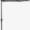 Parasol na balkon KOLDING S270xD135 szary