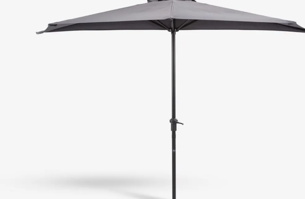 Parasol na balkon KOLDING S270xD135 szary