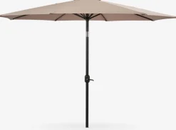 Parasol ogrodowy AGGER Ś300 ciemnopiaskowy