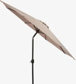 Parasol ogrodowy AGGER Ś300 ciemnopiaskowy