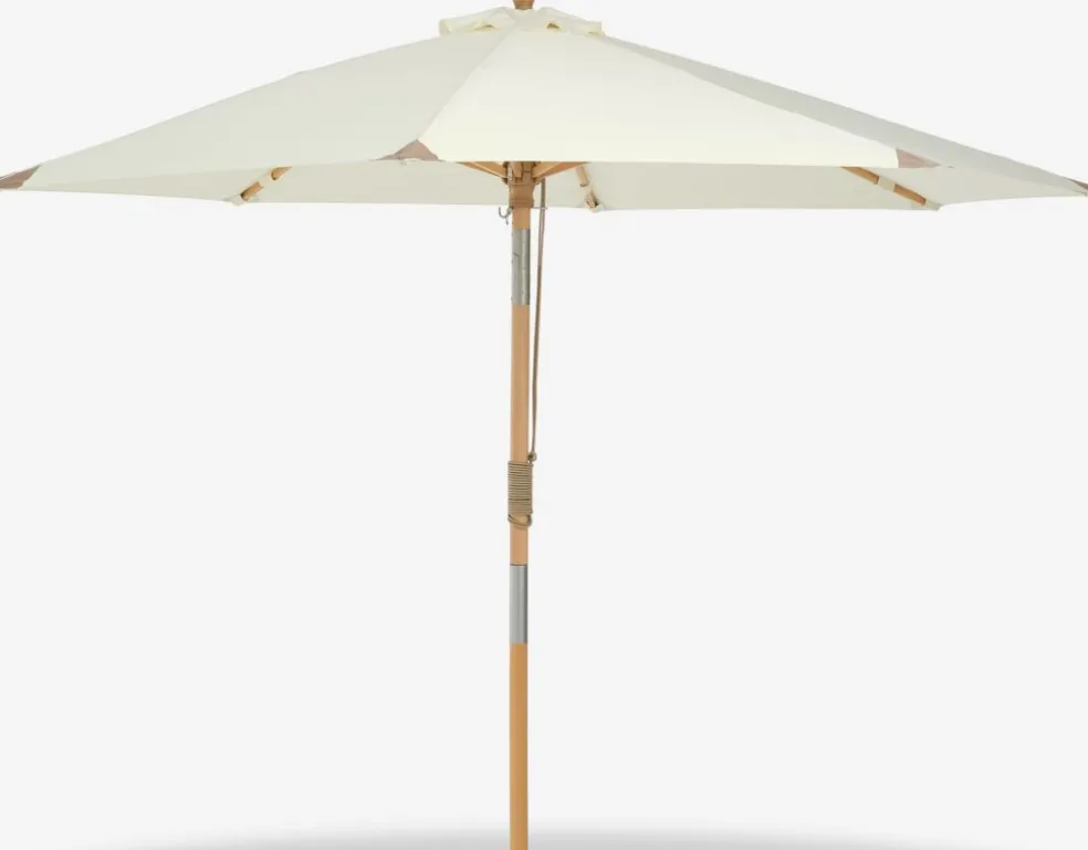 Parasol ogrodowy LEMVIG Ś300 naturalna biel