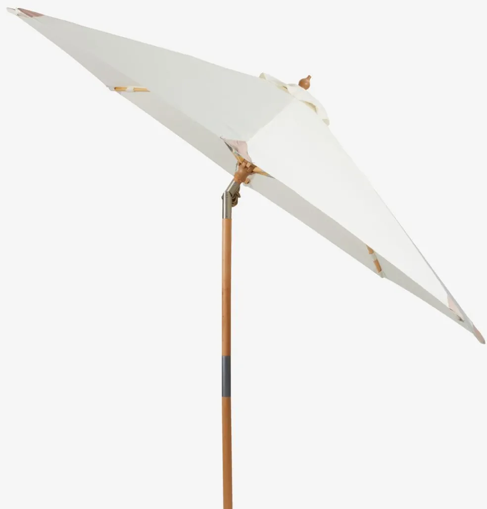 Parasol ogrodowy LEMVIG Ś300 naturalna biel