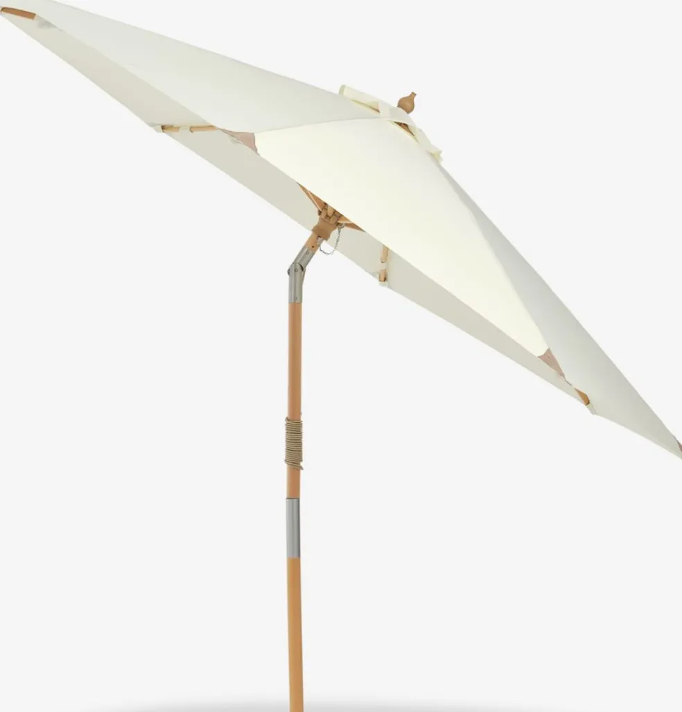 Parasol ogrodowy LEMVIG Ś300 naturalna biel