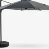 Parasol wiszący TRONDHEIM Ś300 szary
