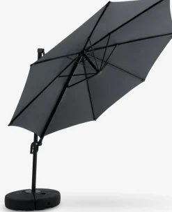 Parasol wiszący TRONDHEIM Ś300 szary