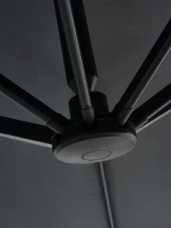 Parasol wiszący TRONDHEIM Ś300 szary