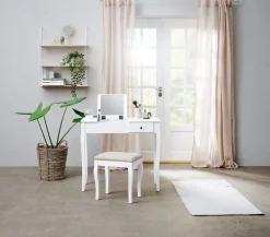 Półka ścienna HEJLSMINDE 3 półek biały/naturalny