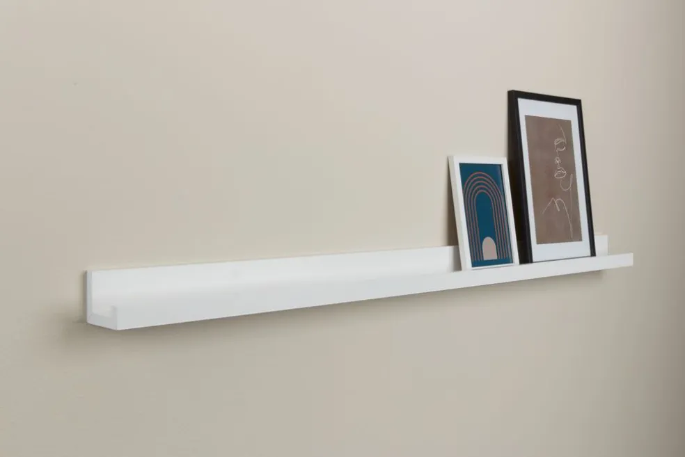 Półka na zdjęcia AVNEDE 115x7 biały