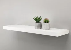 Półka wisząca ABILD 80x24 biały