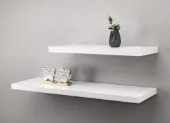 Półka wisząca ABILD 120x24 biały