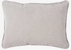 Poduszka ozdobna HORNFIOL 35x50 szenil jasnoszary