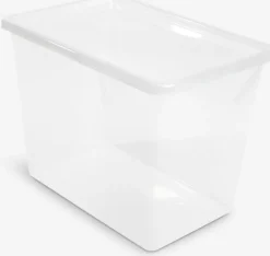 Pojemnik BASIC BOX 80L z pokrywką przezroczysty