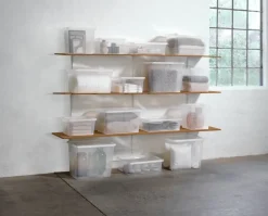 Pojemnik BASIC BOX 80L z pokrywką przezroczysty