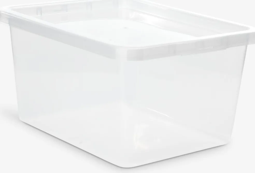 Pojemnik BASIC BOX 20L z pokrywką przezroczysty