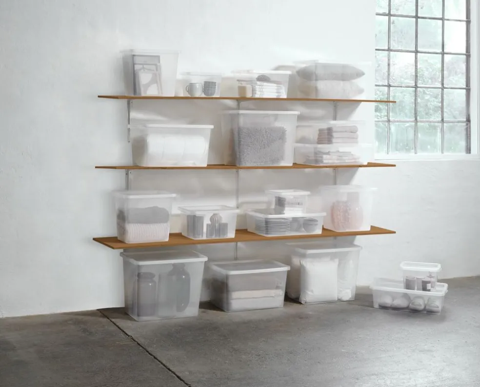 Pojemnik pod łóżko BASIC BOX 30L z pokrywką