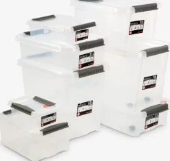 Pojemnik PROBOX 70L z pokrywką przezroczysty